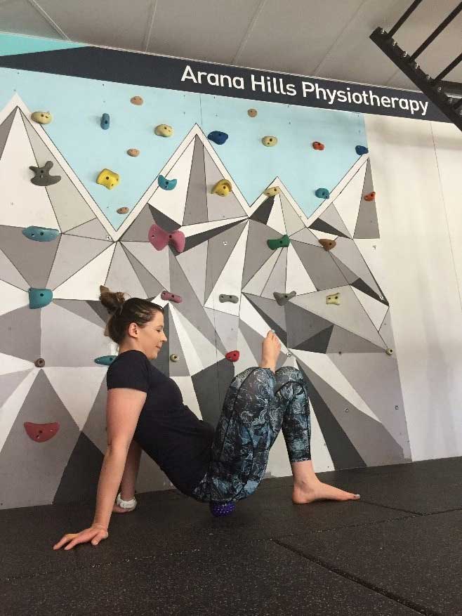 trigger ball piriformis release | Arana Hills Physiotherapy